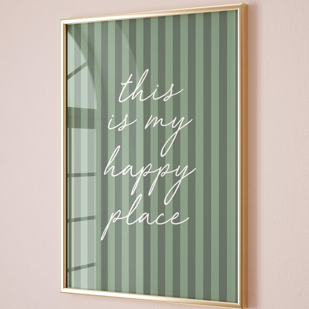 This Is My Happy Place Wall Art Print