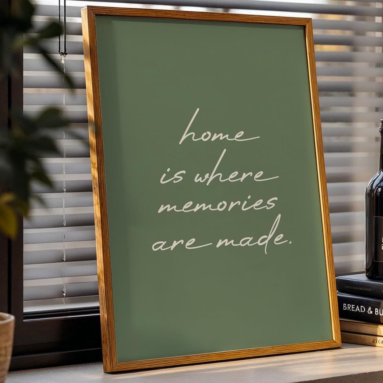 Home Is Where Memories Are Made Art Print