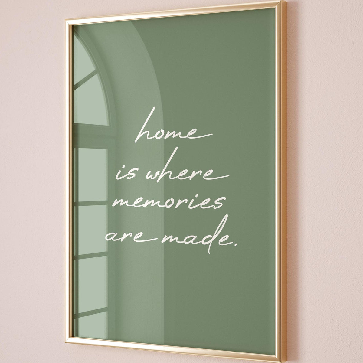 Home Is Where Memories Are Made Art Print