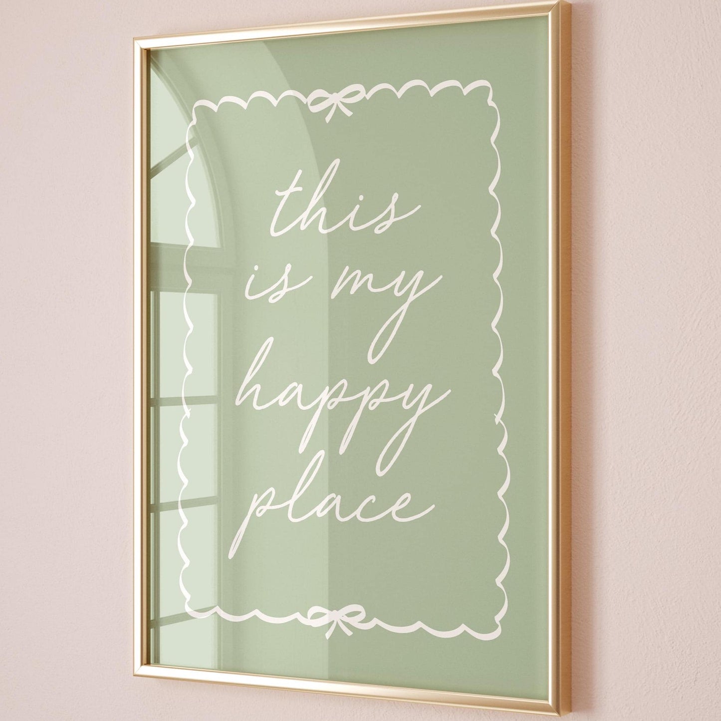 This Is My Happy Place Wall Art Print