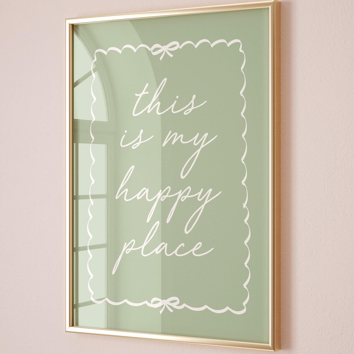 This Is My Happy Place Wall Art Print