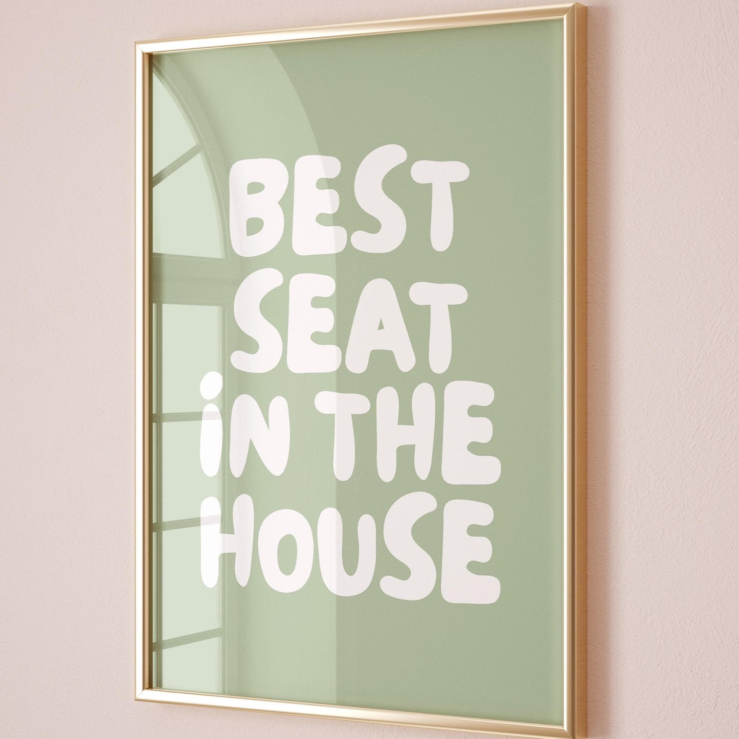 Best Seat In The House Art Print