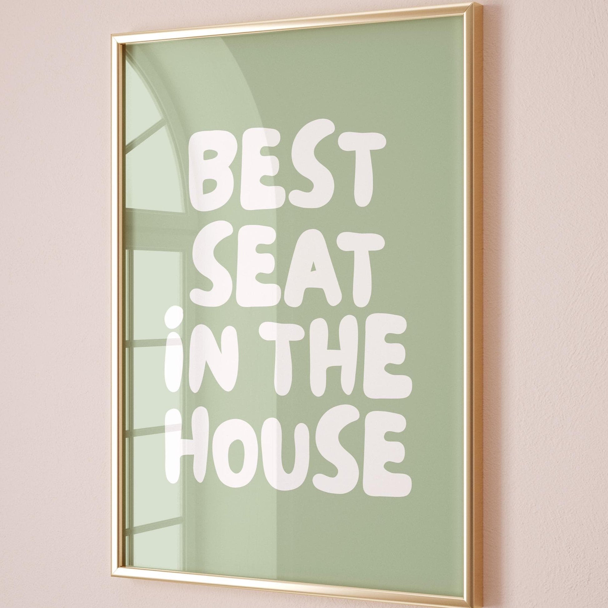 Best Seat In The House Art Print