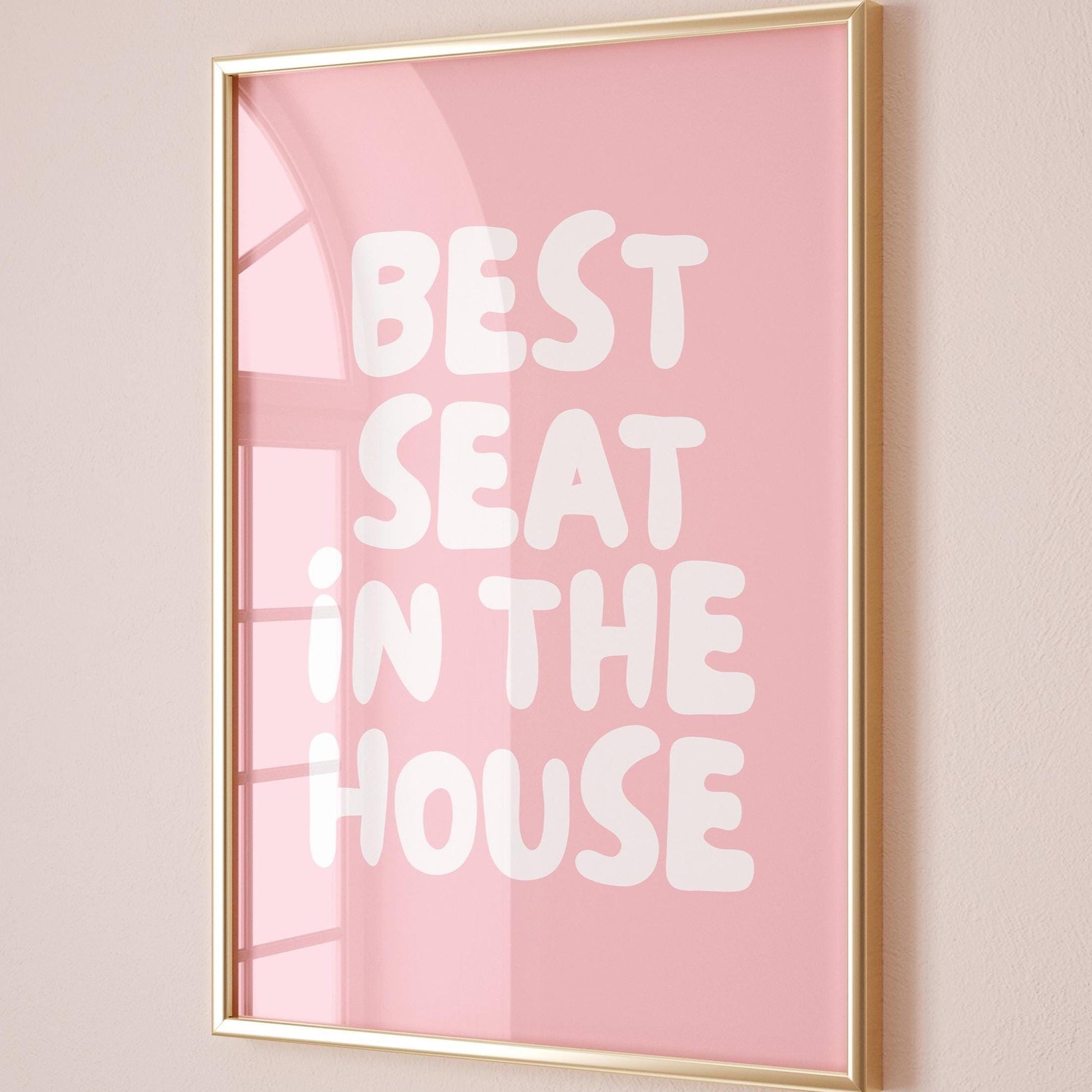 Best Seat In The House Art Print