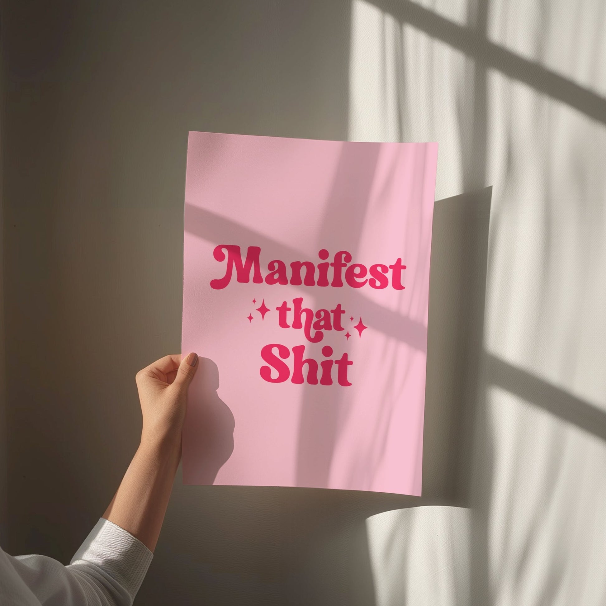 manifest that shit print