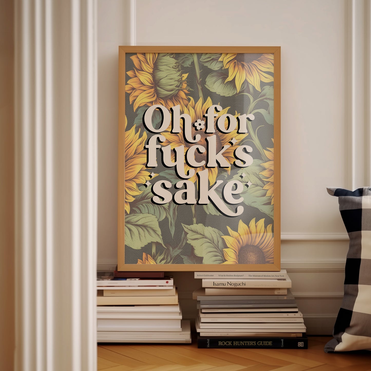 Oh For Fuck's Sake Wall Print, Unframed Card Art Print