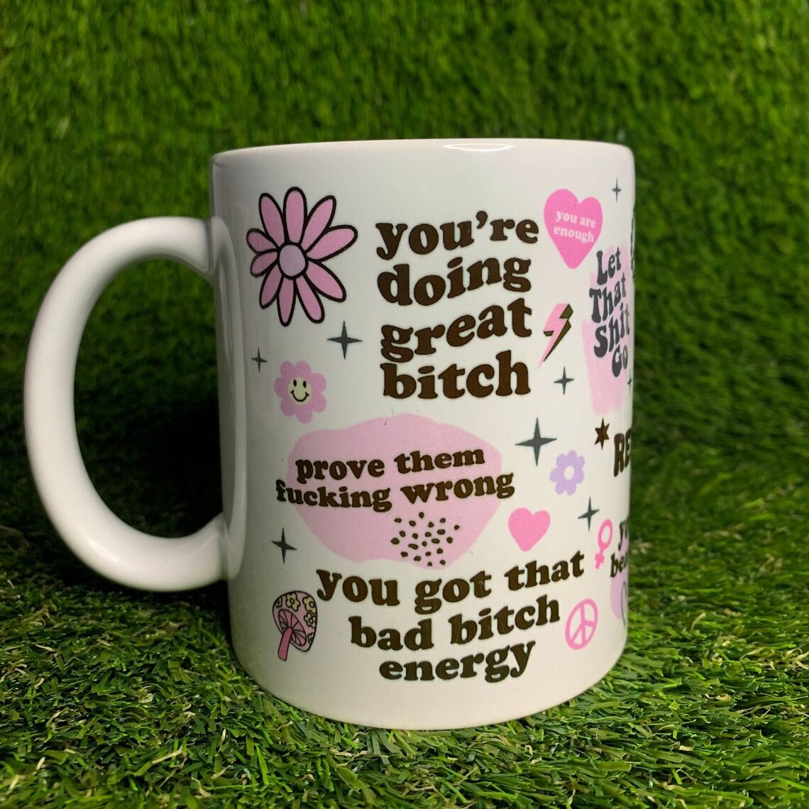 daily reminders ceramic mug